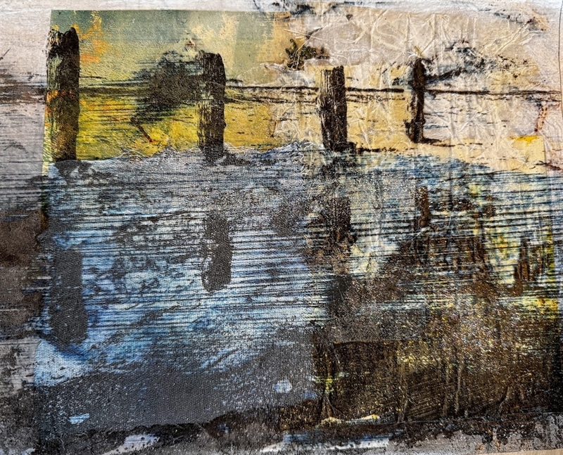 Digital photography and mixed media